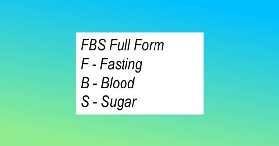 FBS Full Form 