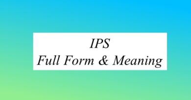 IPS Full Form & Meaning