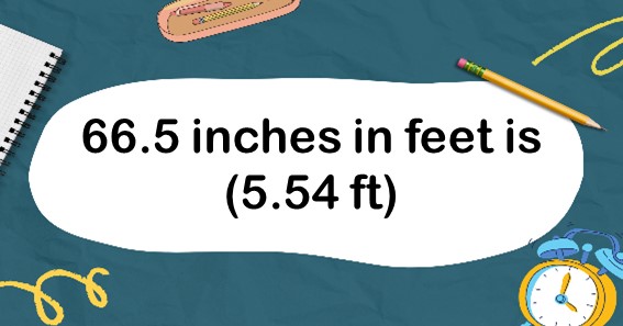 What Is 66 5 Inches In Feet Convert 66 5 In To Feet ft 