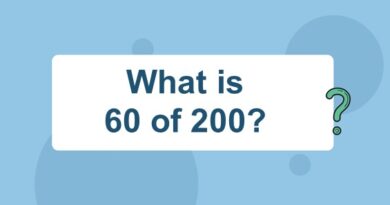 What is 60 of 200
