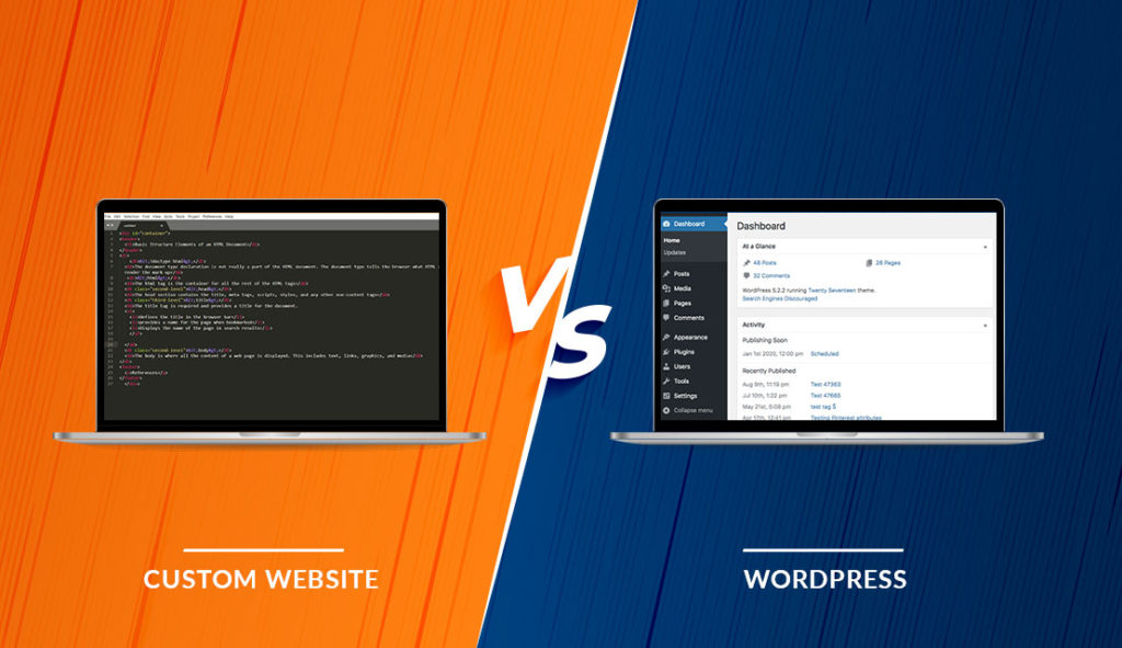 Pros & Cons of Custom Web Development vs. WordPress