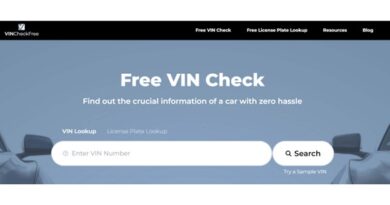 VINCheckFree Review: 100% Absolutely Free VIN Number Lookup
