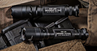 Powerful and tactical handheld flashlight Warrior X 3's unique function